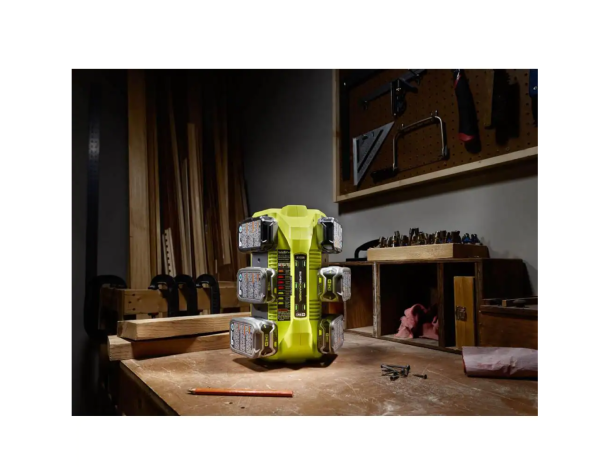 RYOBI P135 ONE+ 18V 6-Port Dual Chemistry IntelliPort SUPERCHARGER with USB Port - Image 5