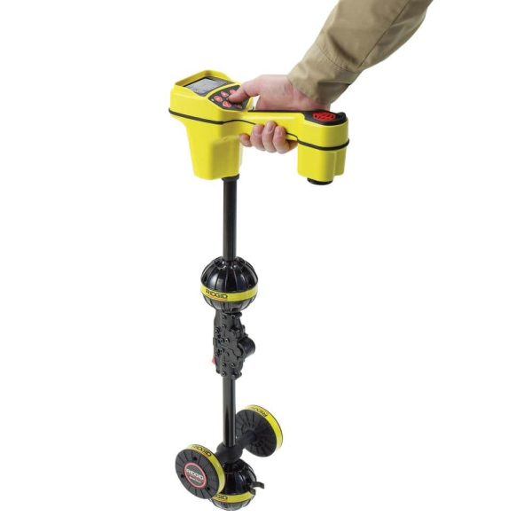 SeekTech SR-20 Utility Pipeline Locator/Receiver with Omni-Directional Antenna System and Compact Folding Mast Design 21893 - Image 5